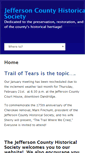 Mobile Screenshot of jctnhistory.org